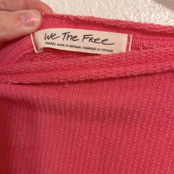 Size Small Pink Free People top - Picture 2 of 2